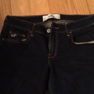 Hollister dark wash skinny Jeans 9 long
